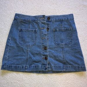 Forever 21 Jean Skirt